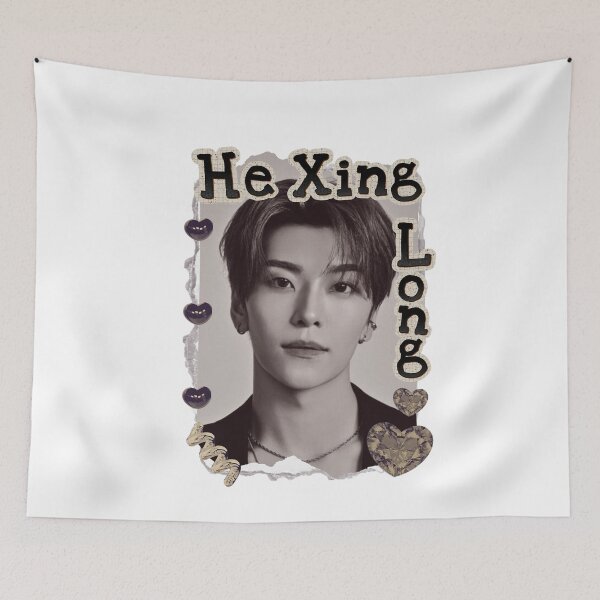 Item preview, Copy of ALPHA DRIVE ONE (ALD1) He Xin Long (贺鑫隆) (Xinlong) (씬롱) Global KPOP Boy Group Scrapbook Collage Cozy Y2K Vintage Design designed and sold by HELL0WBELLO.