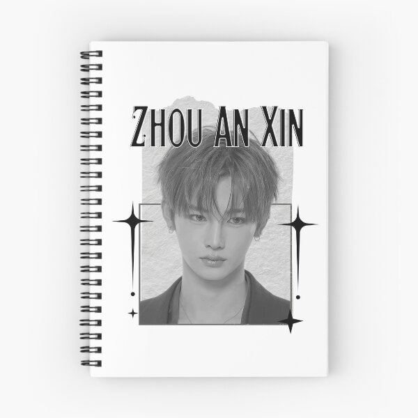Item preview, ALPHA DRIVE ONE (ALD1) Zhou An Xin (周安信) (Anxin) (안신) Global KPOP Boy Group Scrapbook Collage Cozy Y2K Vintage Design designed and sold by HELL0WBELLO.
