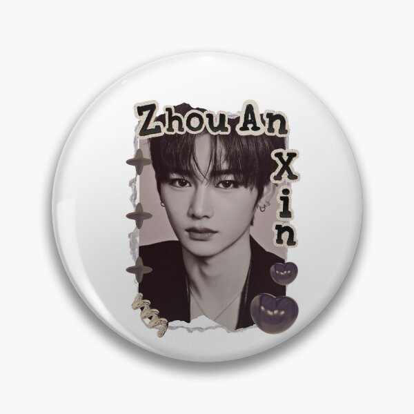 Item preview, ALPHA DRIVE ONE (ALD1) Zhou An Xin (周安信) (Anxin) (안신) Global KPOP Boy Group Scrapbook Collage Cozy Y2K Vintage Design designed and sold by HELL0WBELLO.