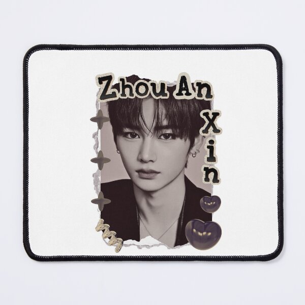Item preview, ALPHA DRIVE ONE (ALD1) Zhou An Xin (周安信) (Anxin) (안신) Global KPOP Boy Group Scrapbook Collage Cozy Y2K Vintage Design designed and sold by HELL0WBELLO.