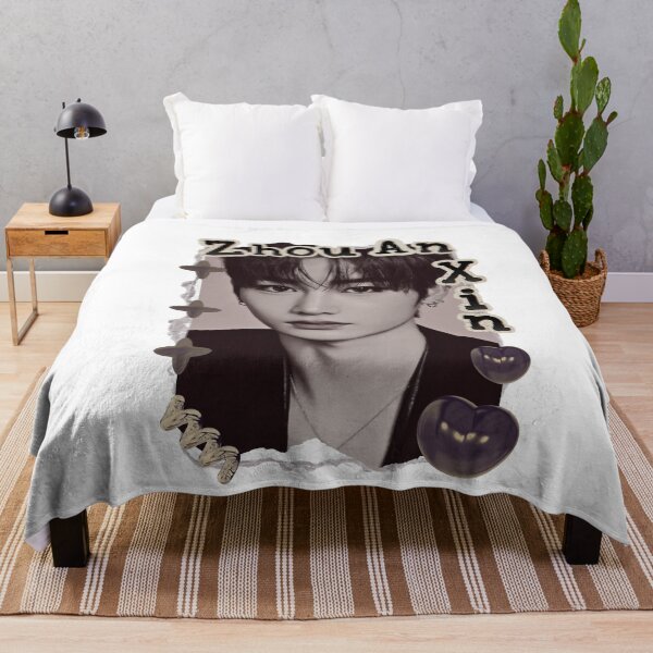 Item preview, ALPHA DRIVE ONE (ALD1) Zhou An Xin (周安信) (Anxin) (안신) Global KPOP Boy Group Scrapbook Collage Cozy Y2K Vintage Design designed and sold by HELL0WBELLO.