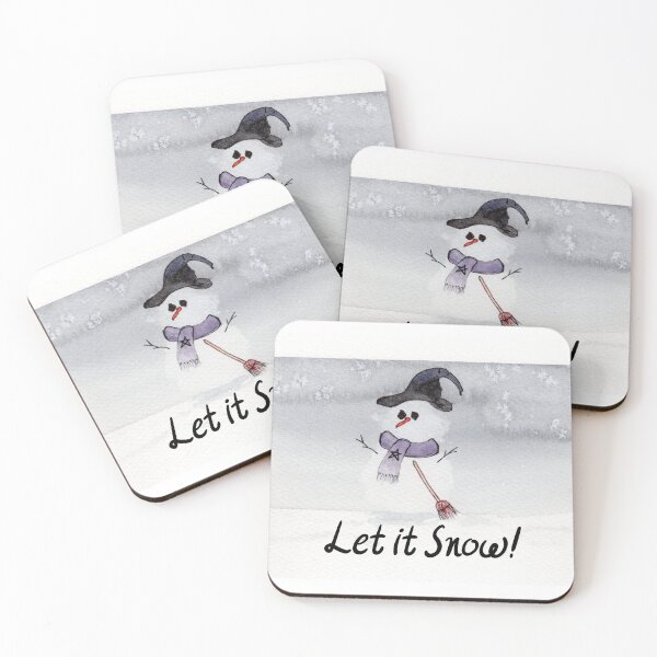 Item preview, Let it Snow! Snowman designed and sold by cpollio.