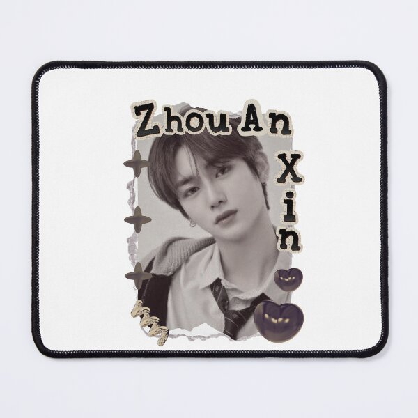 Item preview, ALPHA DRIVE ONE (ALD1) Zhou An Xin (周安信) (Anxin) (안신) Global KPOP Boy Group Scrapbook Collage Cozy Y2K Vintage Design designed and sold by HELL0WBELLO.