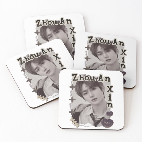 Item preview, ALPHA DRIVE ONE (ALD1) Zhou An Xin (周安信) (Anxin) (안신) Global KPOP Boy Group Scrapbook Collage Cozy Y2K Vintage Design designed and sold by HELL0WBELLO.