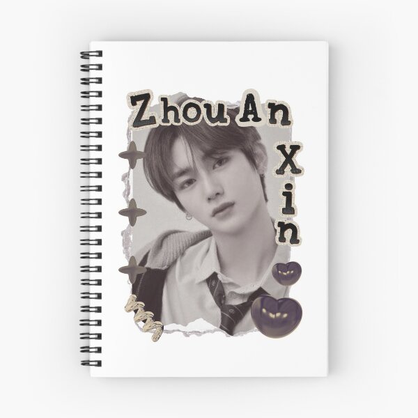 Item preview, ALPHA DRIVE ONE (ALD1) Zhou An Xin (周安信) (Anxin) (안신) Global KPOP Boy Group Scrapbook Collage Cozy Y2K Vintage Design designed and sold by HELL0WBELLO.