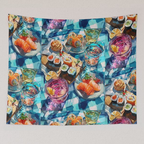 Item preview, sushi illustration designed and sold by Grafititee.