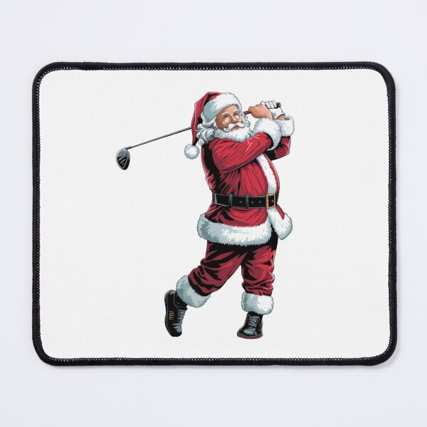 Item preview, Christmas Golf Golfing Golfer - Funny Santa Playing Golf designed and sold by SOUFIANE1991.