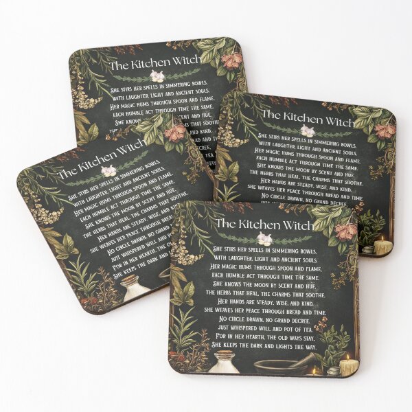 Item preview, The Kitchen Witch Blessing Poem designed and sold by SpecInkStudio.