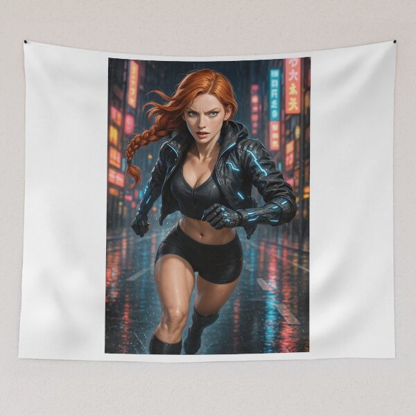 Item preview, Rowan Fletcher cyborg marathon   designed and sold by CathryneDelamort.