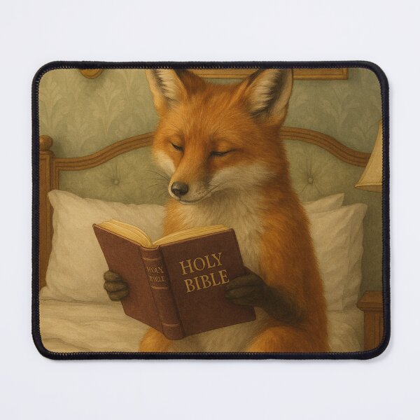 Item preview, Fox "Finding my Own Reverence" designed and sold by thehaywirehoney.