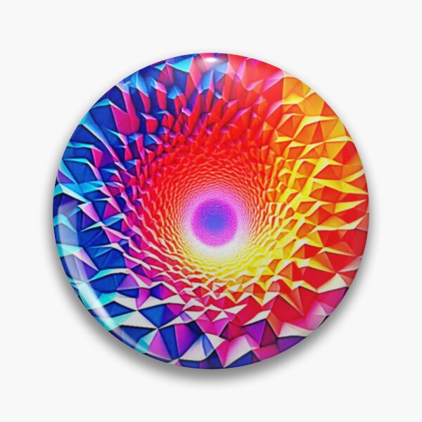 Item preview, Prismatic Geometric Color Vortex Design designed and sold by Health And Fitness Posts e-Store.