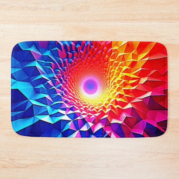 Item preview, Prismatic Geometric Color Vortex Design designed and sold by Health And Fitness Posts e-Store.