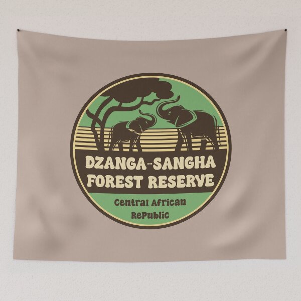 Item preview, Dzanga Sangha National Park Central African Republic Safari designed and sold by CynthiaGraphics.