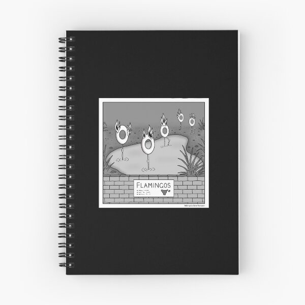 Item preview, Flamingos? designed and sold by Inklings cartoons.
