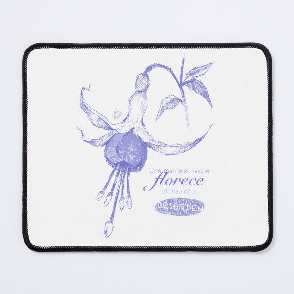 Item preview, A WILD MIND BLOOMS EVEN IN DISORDER LAVENDER-SPANISH designed and sold by LIS AND MELIVERSO.