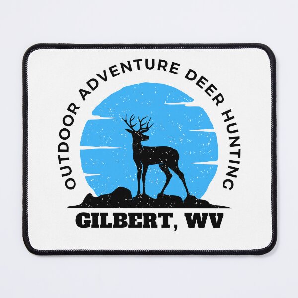 Item preview, Deer Hunting in Gilbert, WV designed and sold by QueenLillyArt.