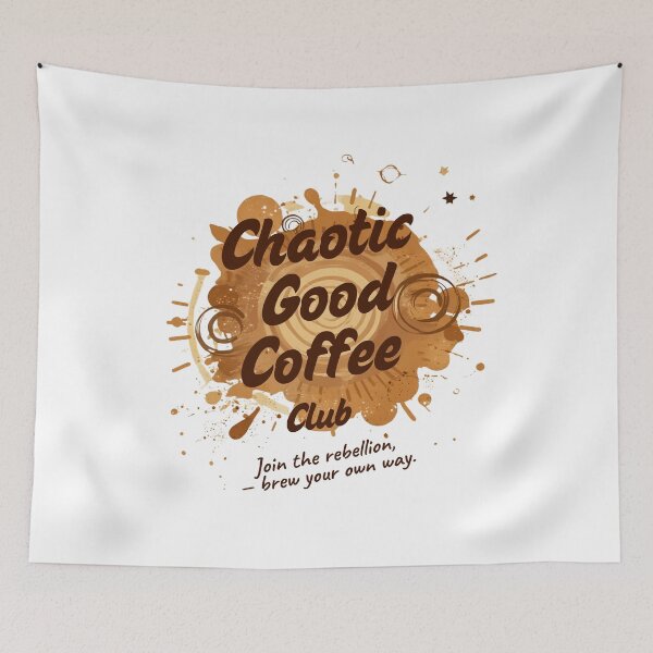 Item preview, Chaotic Good Coffee Club designed and sold by Low Key Revolt.