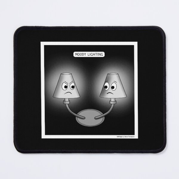 Item preview, Moody lighting designed and sold by Inklings cartoons.