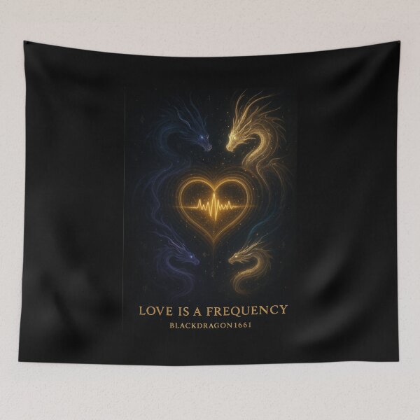 Item preview, Love Is a Frequency – Blackdragon1661 designed and sold by Blackdragon1661- original.
