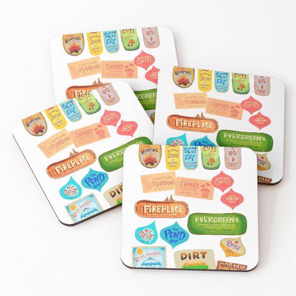 Item preview, Elemental Labels Set | Fire, Water, Earth, Air designed and sold by inallusha.