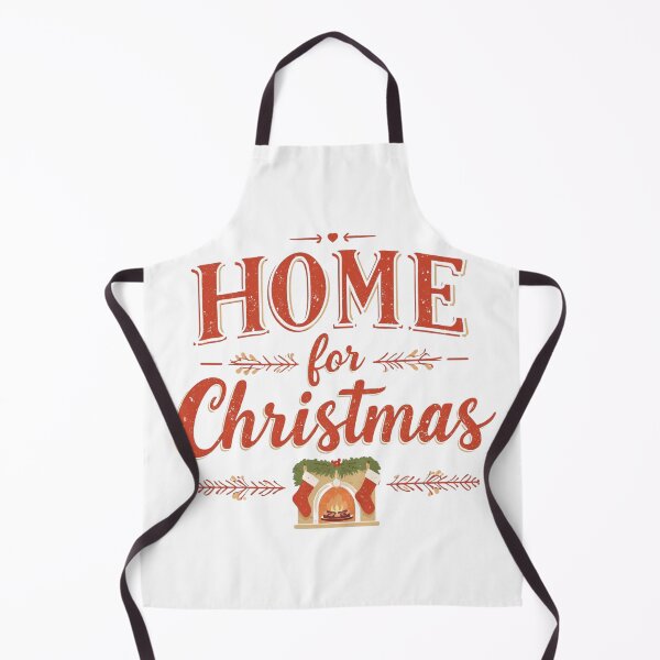 Item preview, Home for Christmas Cozy Fireplace Holiday Typography Design designed and sold by phiawdesign9.