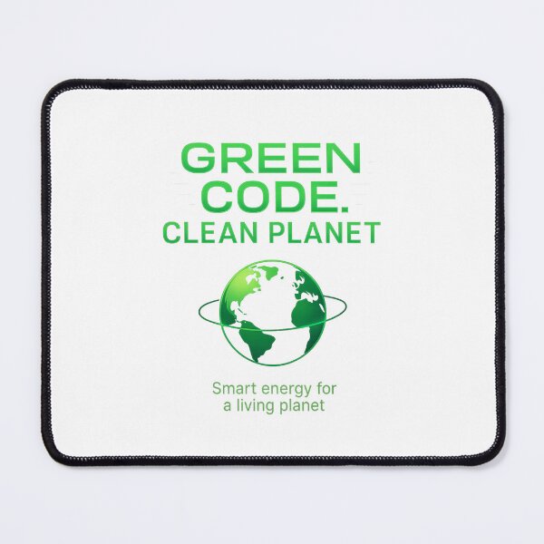 Item preview, Green Code - Smart Energy for a Clean Planet designed and sold by AiFutureStudio.