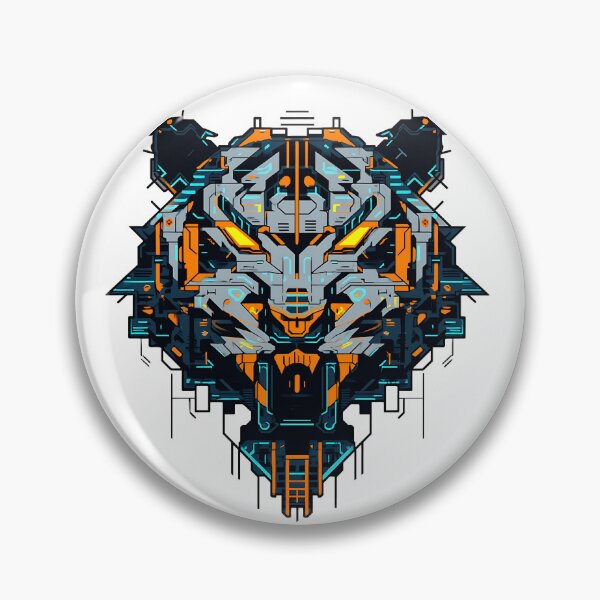 Artikelvorschau, Tiger | Cyberpunk | Cybertiger entworfen und verkauft von Jcat7.