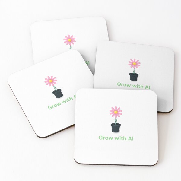 Item preview, Grow with AI - Bloomin Future of Technology designed and sold by AiFutureStudio.