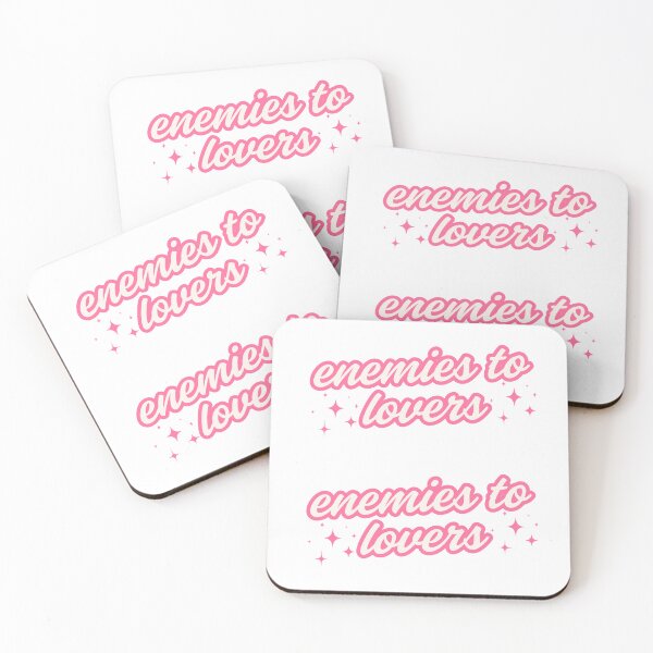 Item preview, enemy to lovers | pink designed and sold by Nyxander's Bookish Catalogue.