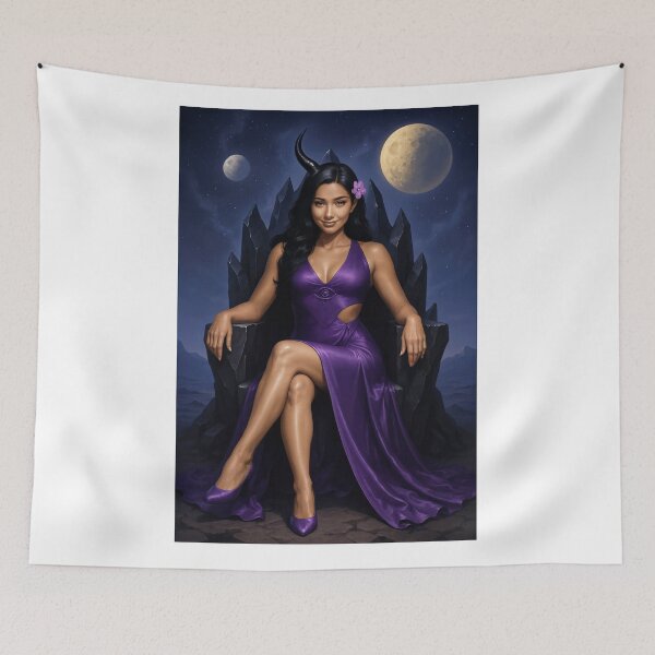 Item preview, Shanti Riveria purple people eater  designed and sold by CathryneDelamort.