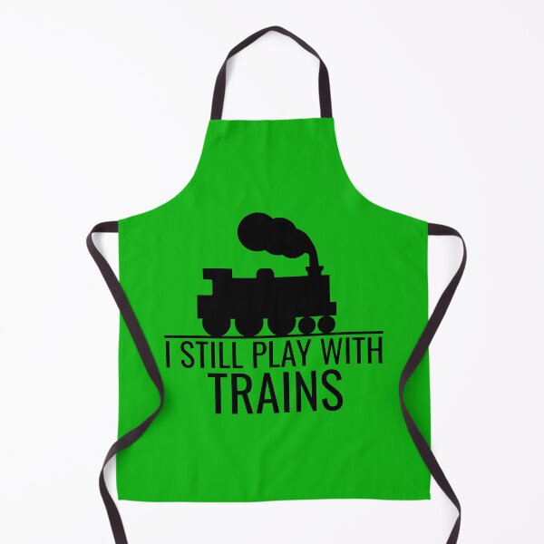 Item preview, Sigo jugando con trenes, tren divertido, entusiasta del ferrocarril designed and sold by DesignHouse07.