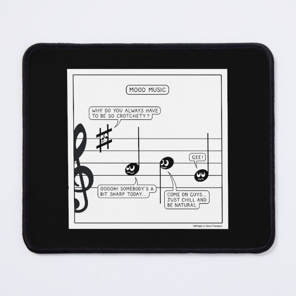 Item preview, Mood music designed and sold by Inklings cartoons.