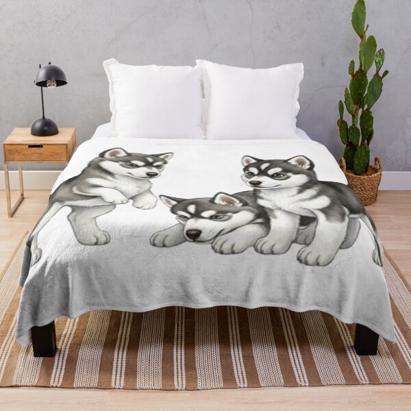 Item preview, Three little Huskies in the middle of a game designed and sold by CHRIST5000.