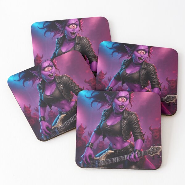 Item preview, Purple people eater woman  designed and sold by CathryneDelamort.