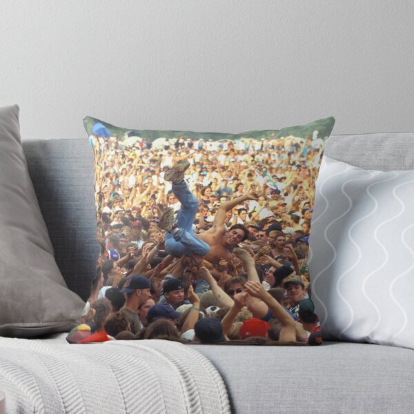 Item preview, A Concert Fan Body Surfing At Woodstock 94 - Photograph designed and sold by ConcertImages.