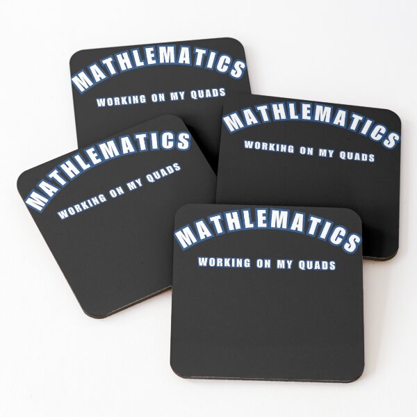 Item preview, Mathletics Working On My Quads designed and sold by SabAlgoRhythm.
