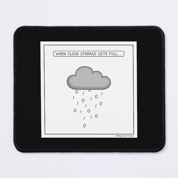 Item preview, Cloud storage designed and sold by Inklings cartoons.