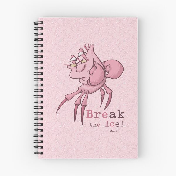 Item preview, Pink Writer Crab’s Playful Ice-Break designed and sold by Pink Writer.