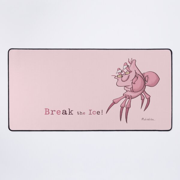 Item preview, Pink Writer Crab’s Playful Ice-Break designed and sold by Pink Writer.
