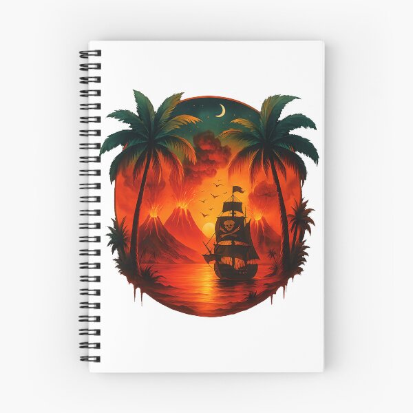 Item preview, Bay of Burning Volcanoes designed and sold by Les-Ink-Studio.