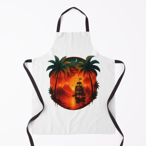 Item preview, Bay of Burning Volcanoes designed and sold by Les-Ink-Studio.