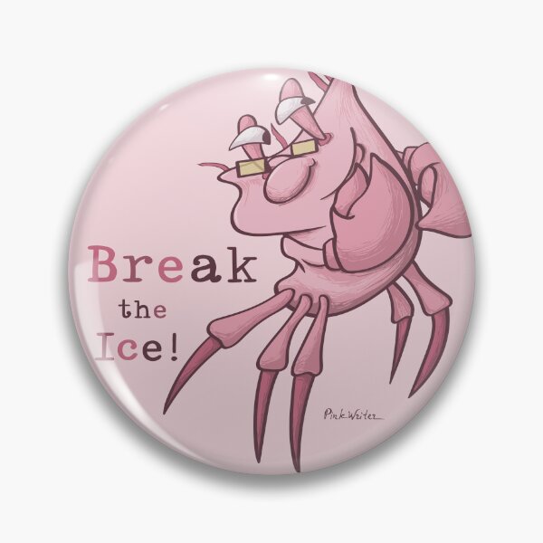 Item preview, Pink Writer Crab’s Playful Ice-Break designed and sold by Pink Writer.