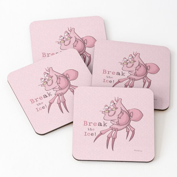 Item preview, Pink Writer Crab’s Playful Ice-Break designed and sold by Pink Writer.