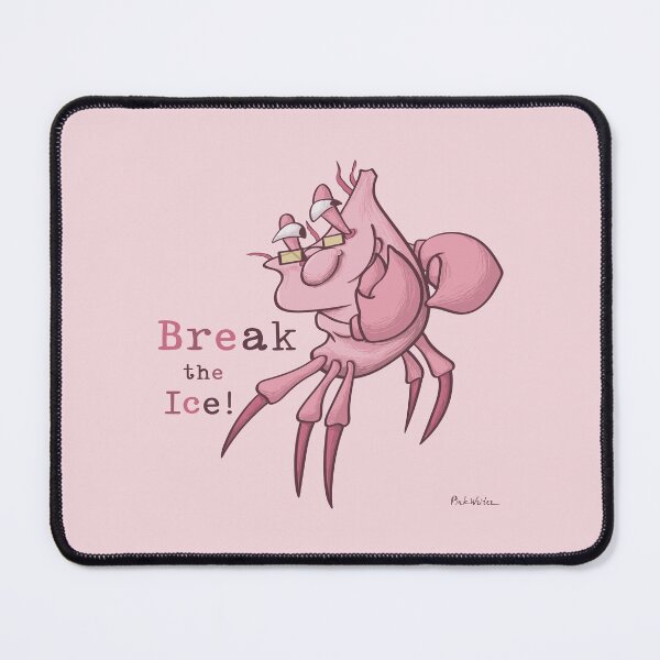 Item preview, Pink Writer Crab’s Playful Ice-Break designed and sold by Pink Writer.
