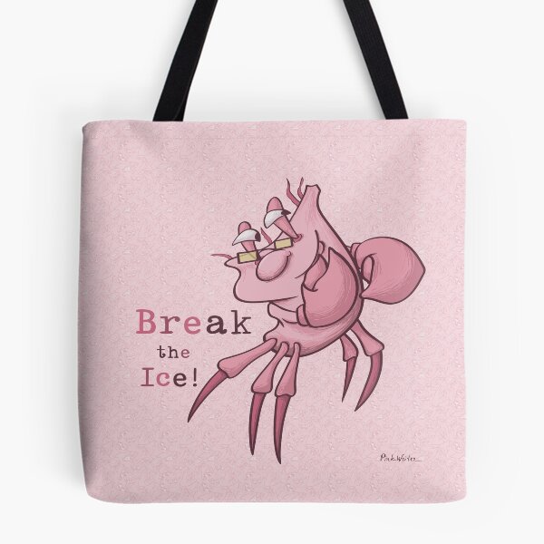 Item preview, Pink Writer Crab’s Playful Ice-Break designed and sold by Pink Writer.