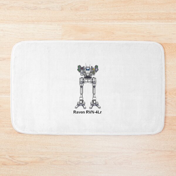 Item preview, Raven RVN-4Lr (White) - Inner Sphere BattleMech designed and sold by DagleysDesigns.
