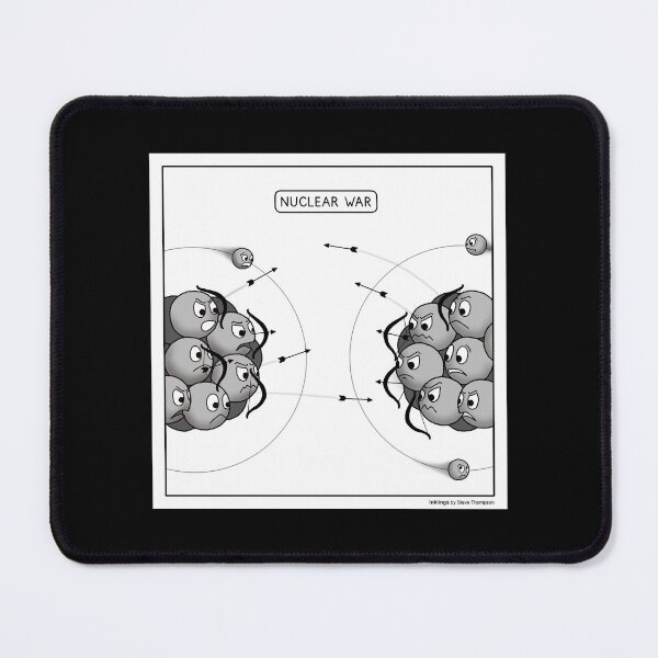 Item preview, Nuclear war designed and sold by Inklings cartoons.