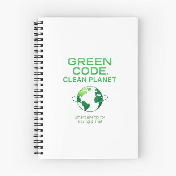 Item preview, Green Code - Smart Energy for a Clean Planet designed and sold by AiFutureStudio.