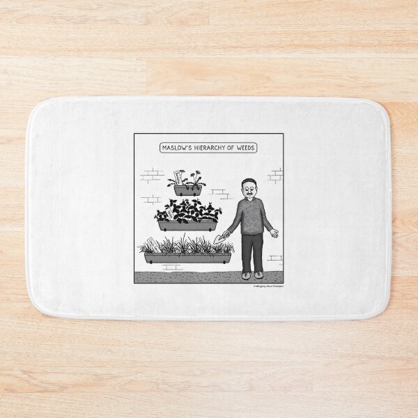 Item preview, Maslow's hierarchy of weeds designed and sold by Inklings cartoons.