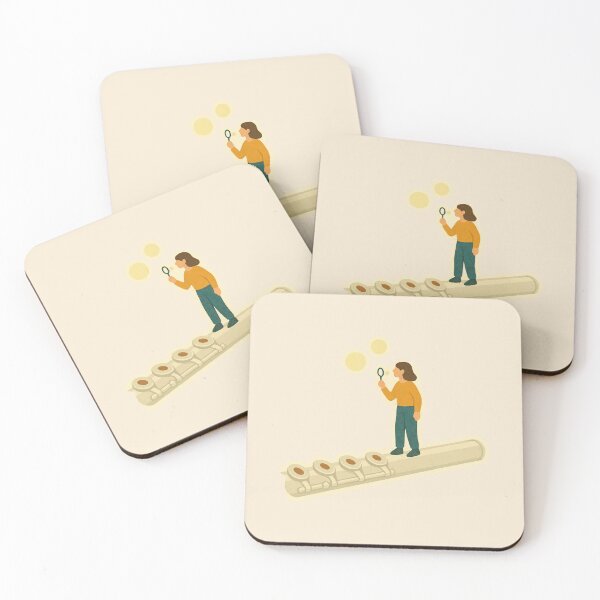 Item preview, Flute Bubbles – Tiny Melodies in the Air designed and sold by Tiny Joy World.